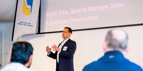 Martin Elbs, General Manager Sales & Business Development at IPG Automotive GmbH, stressed the importance of virtual vehicle development in his presentation. 