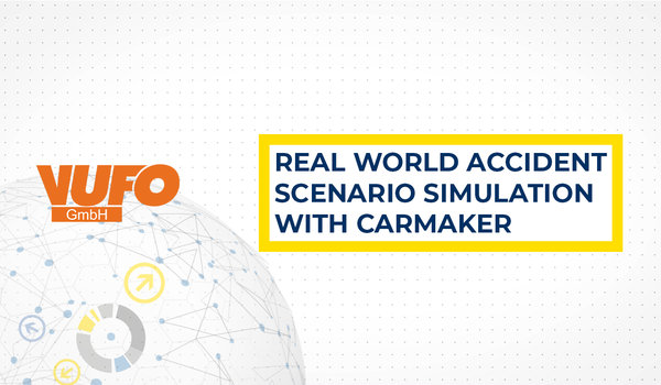 [Translate to english:] Real World Accident Scenario Simulation with CarMaker - On the importance of detailed pre-crash-scenarios