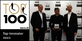 IPG Automotive on the TOP 100 winner’s podium