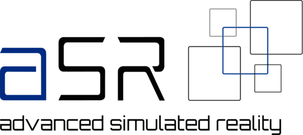 aSR advanced Simulated Reality GmbH Logo