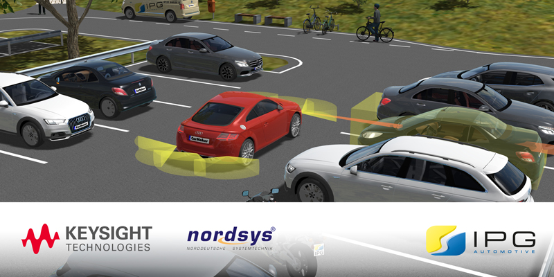 Graphics IPG Automotive, Keysight, Nordsys